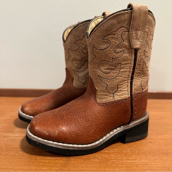 Smokey Mountian Other - Smokey Mountain Youth Leather Cowboy Boots Size 5